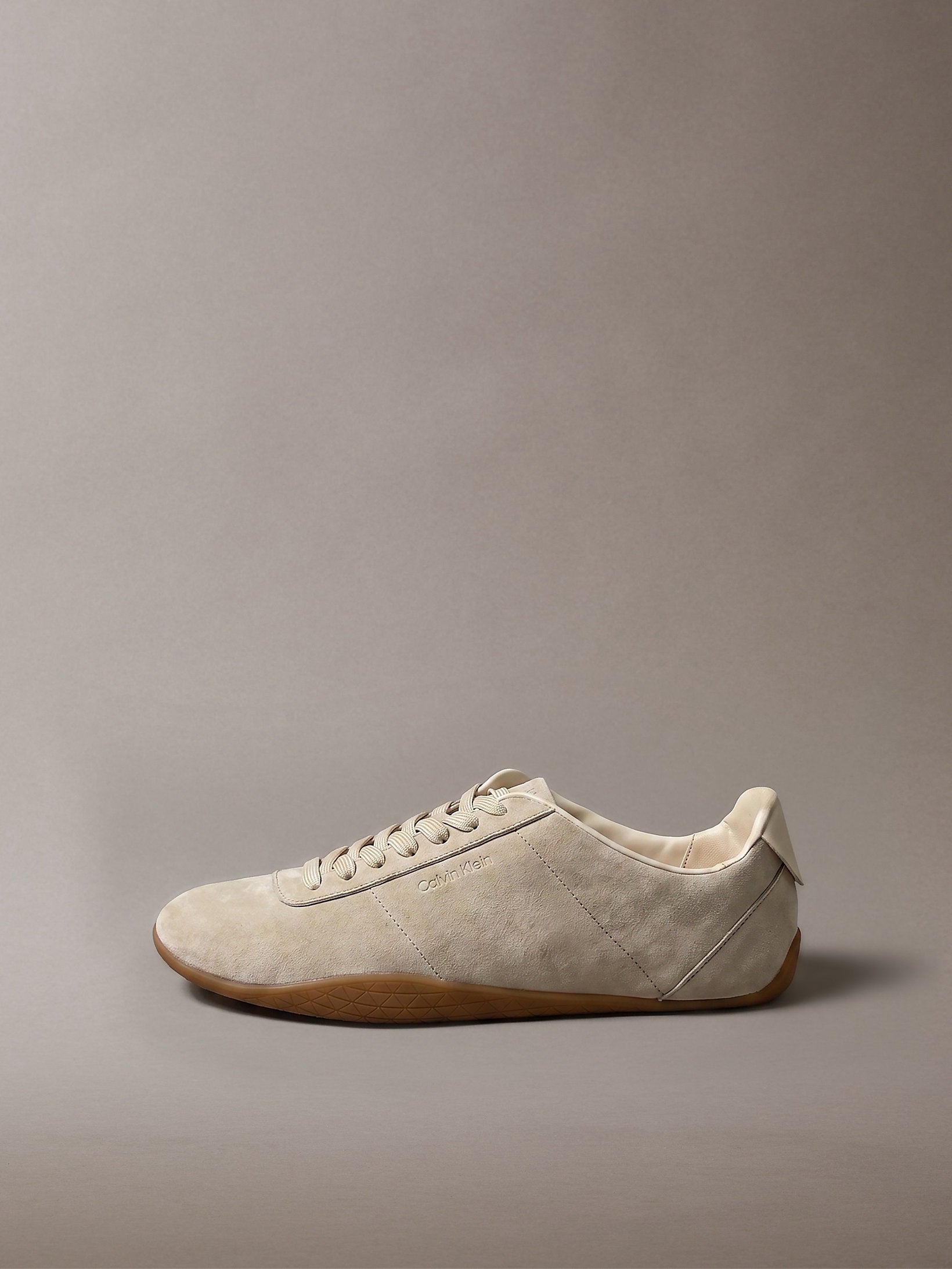 Calvin Klein Ballet Sneaker Laceup Lth-Sue Shoe