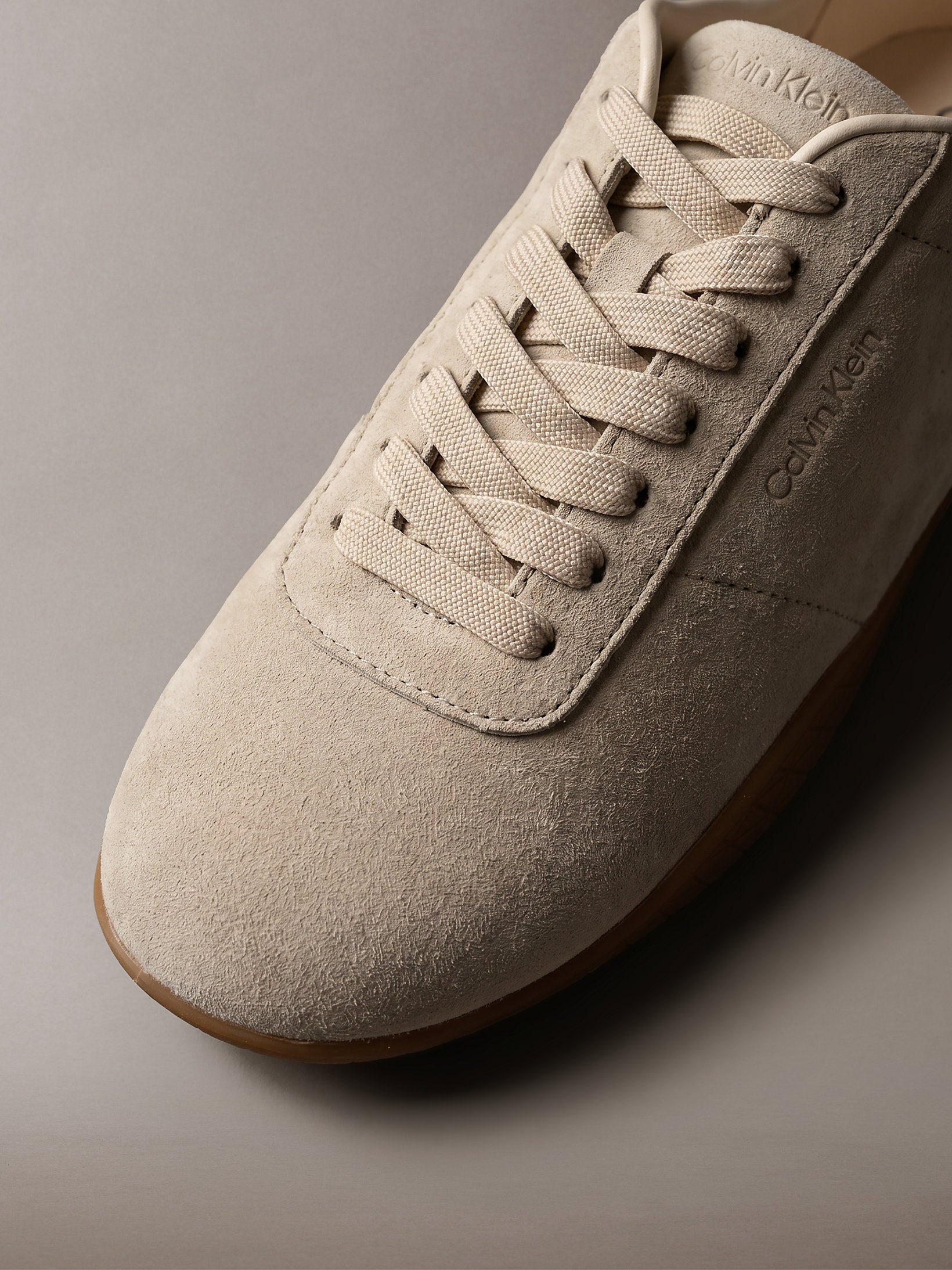 Calvin Klein Ballet Sneaker Laceup Lth-Sue Shoe