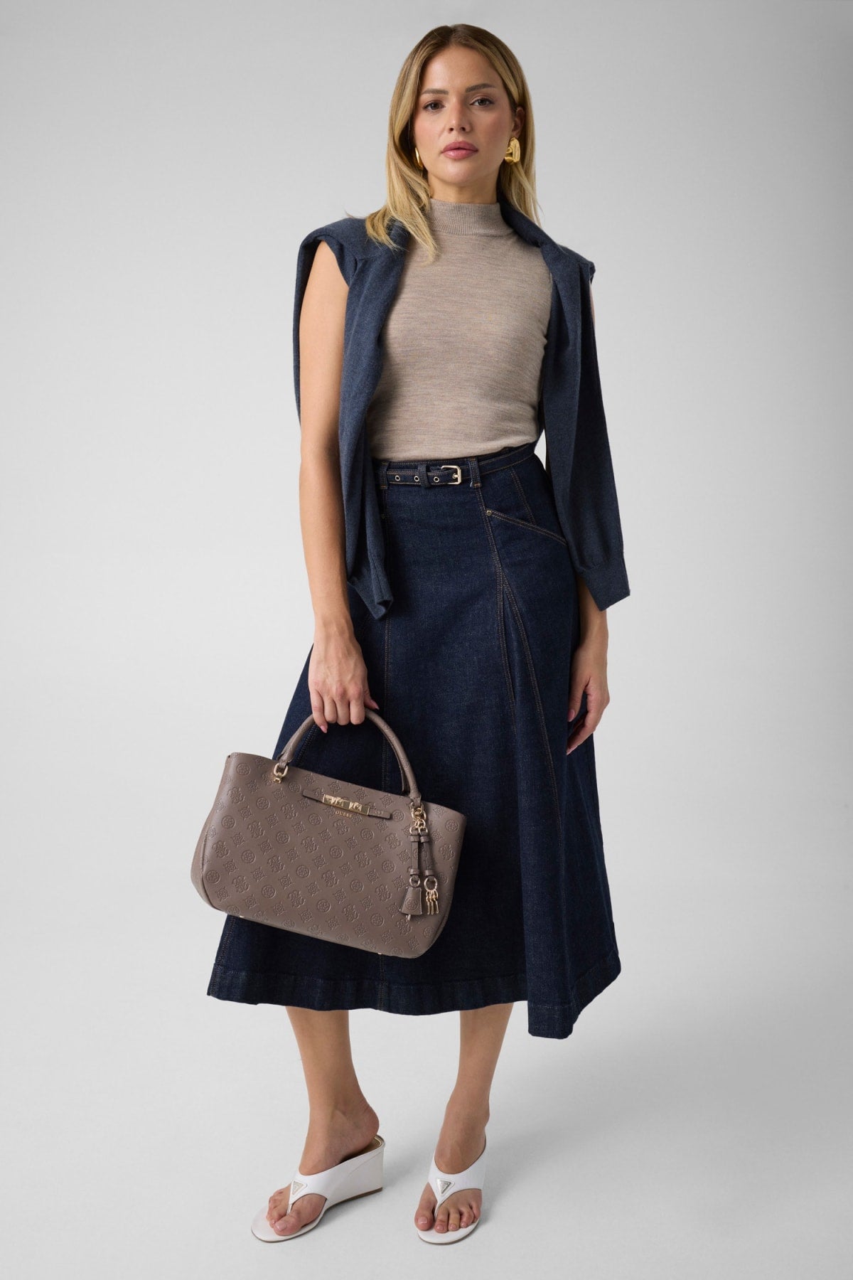 Guess Carmella Girlfriend Satchel Bag