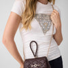תיק גס Frances Mini Flap Crossbody