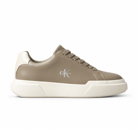 Calvin Klein Chunky Cups Laceup Lth Bt Croc Sneaker