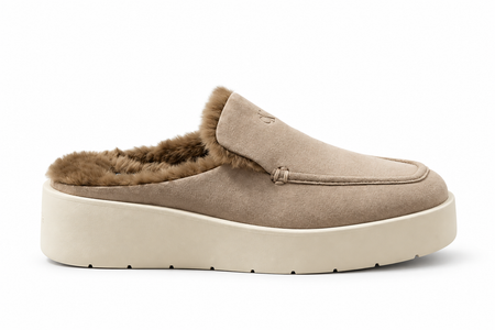 Calvin Klein Flatform Mule Suede Wl Shoe