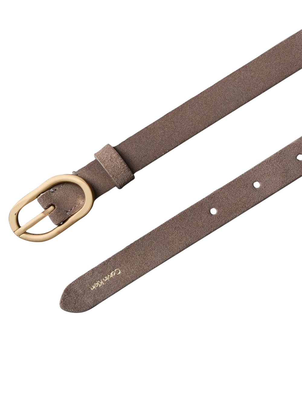 Calvin Klein Organic Buckle Suede 20mm Belt