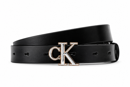 حزام كالفين كلاين Round 2color Buckle Smooth 25