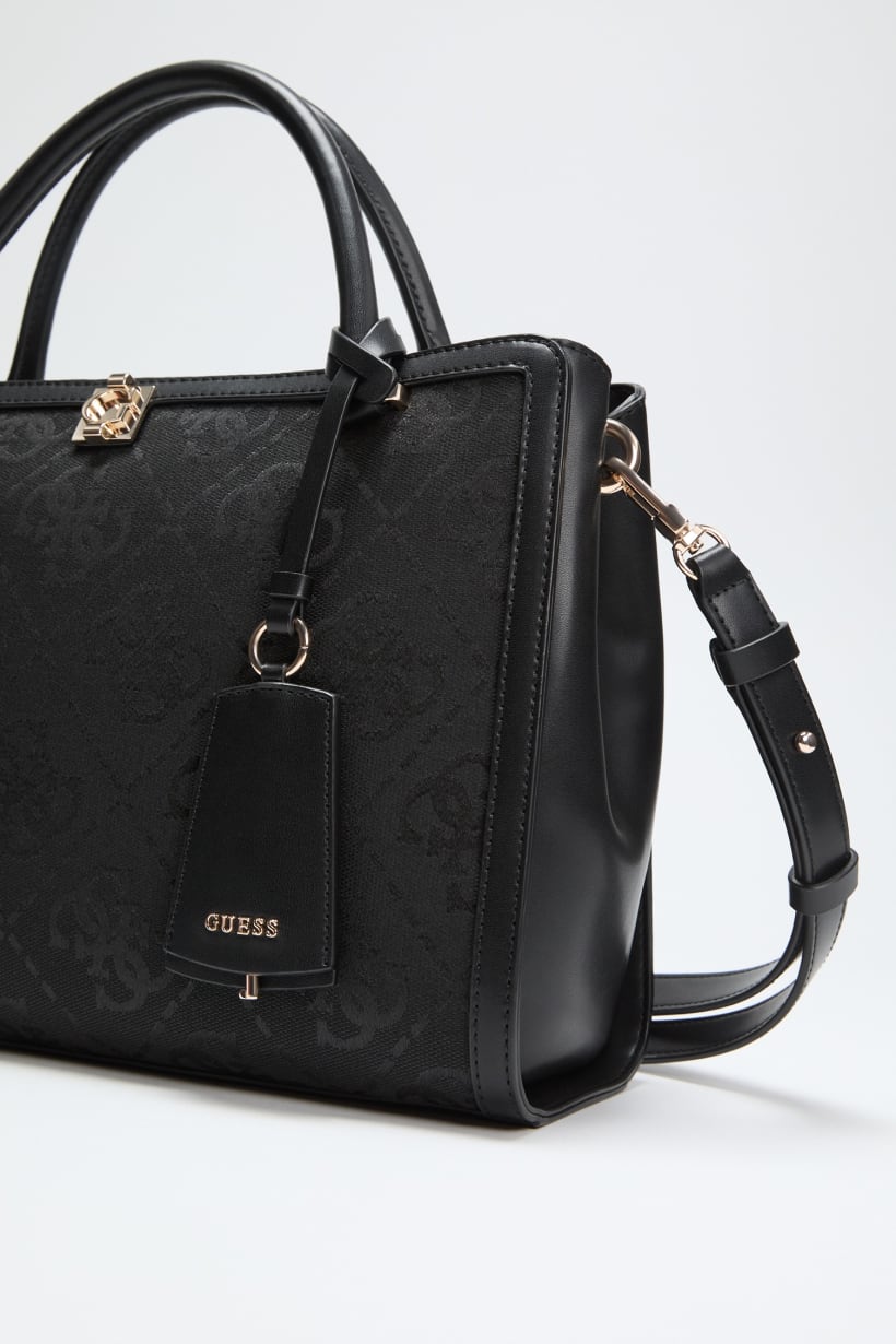 Guess Audrey Logo Satchel Bag