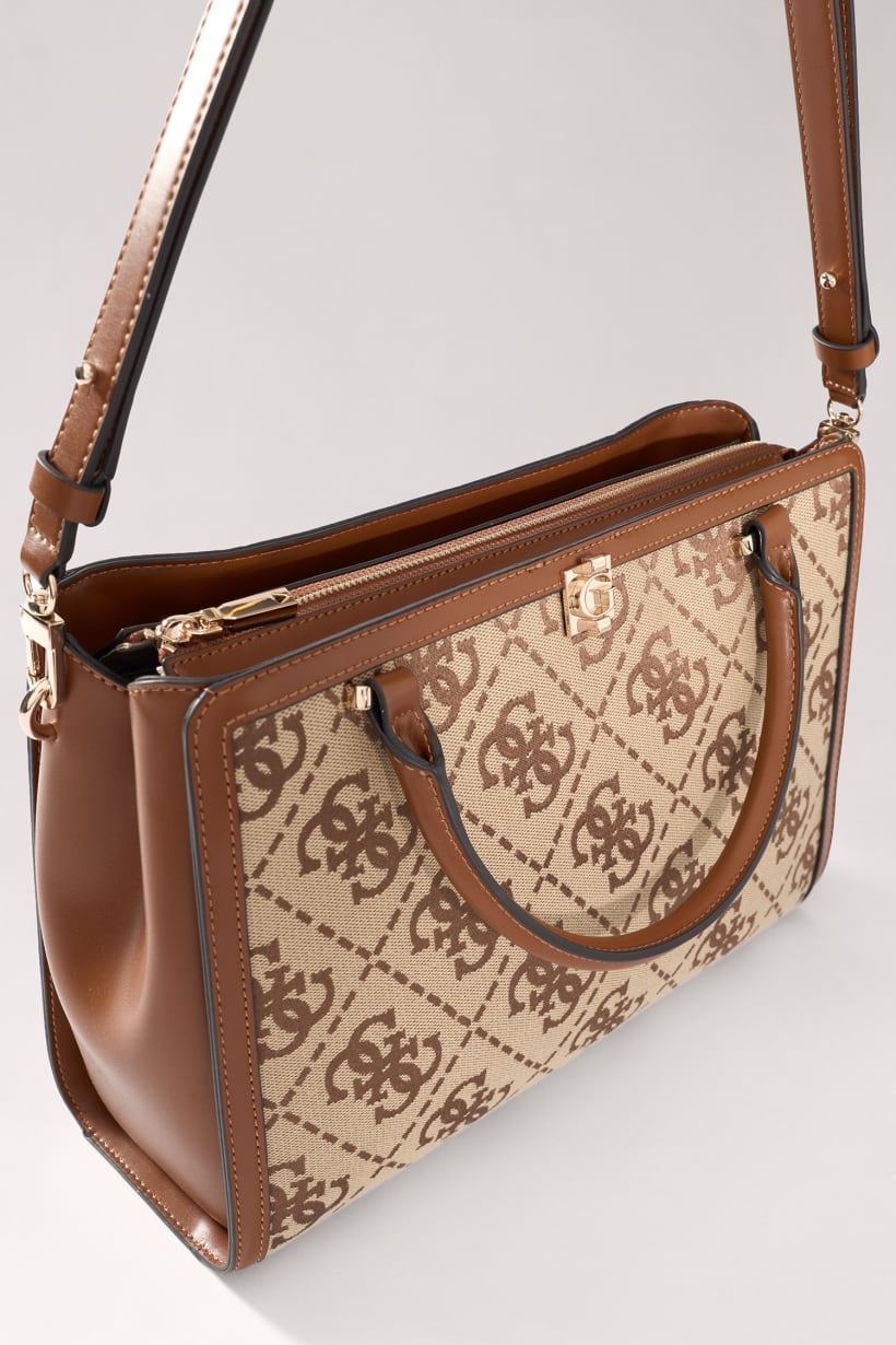 Guess Audrey Logo Satchel Bag