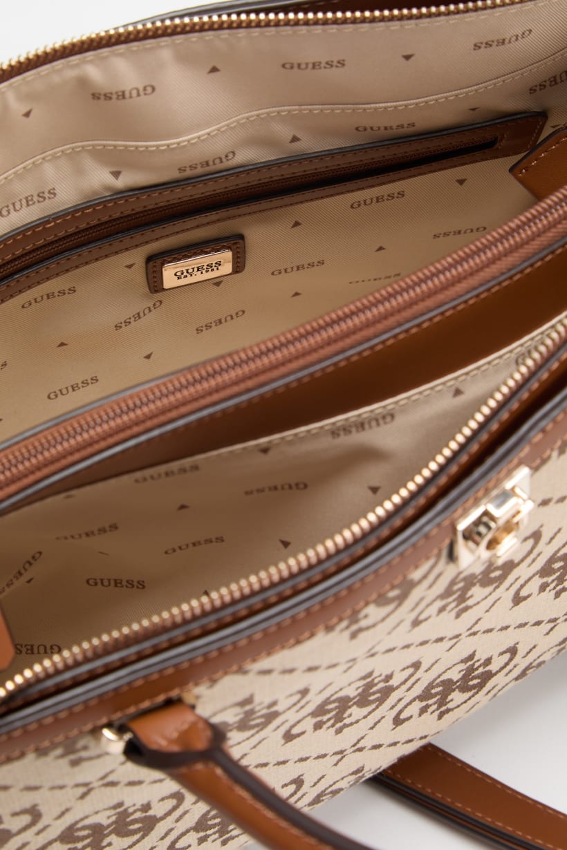 Guess Audrey Logo Satchel Bag
