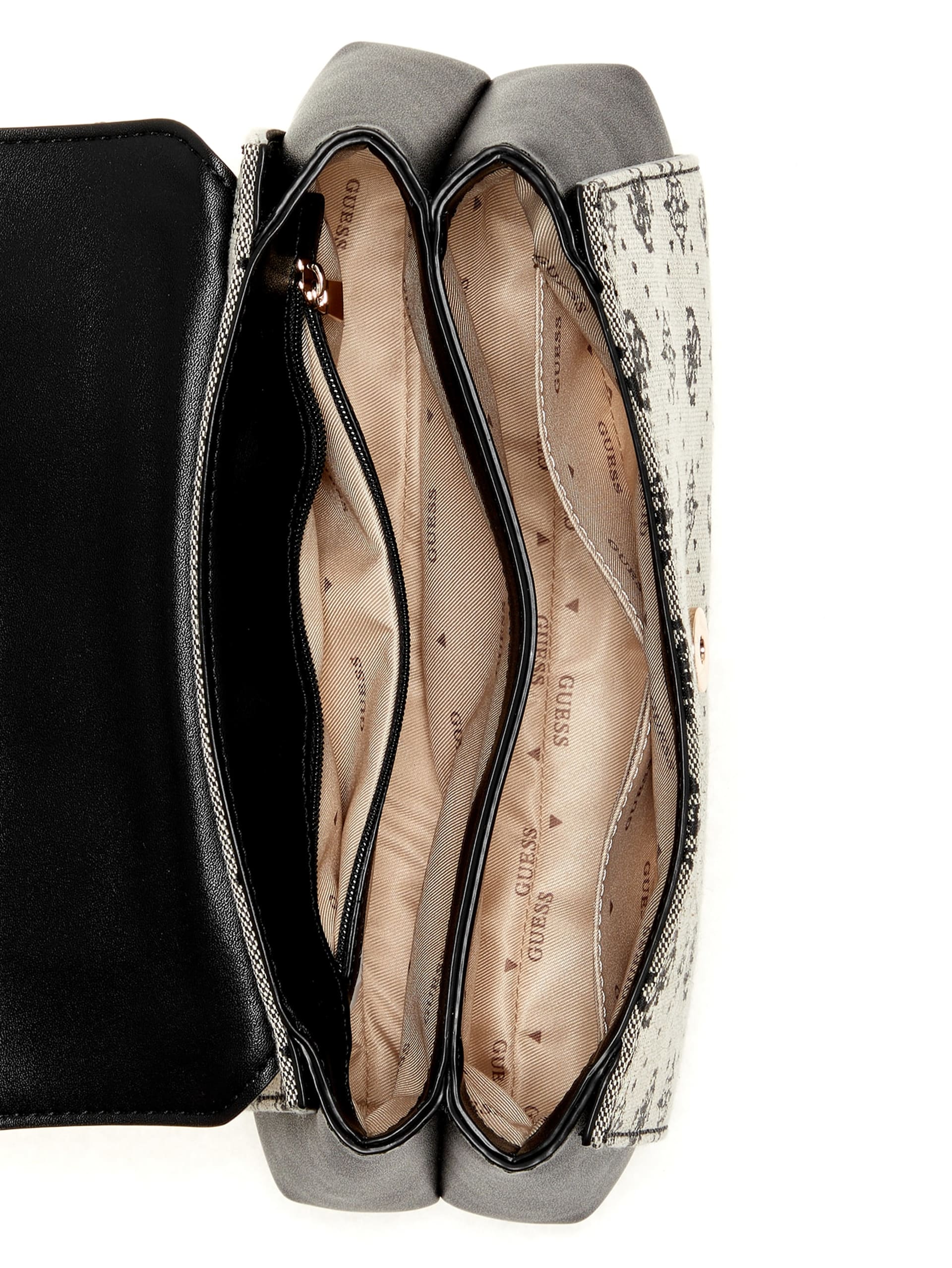 Guess Melinda Quattro G Top Handle Crossbody Bag