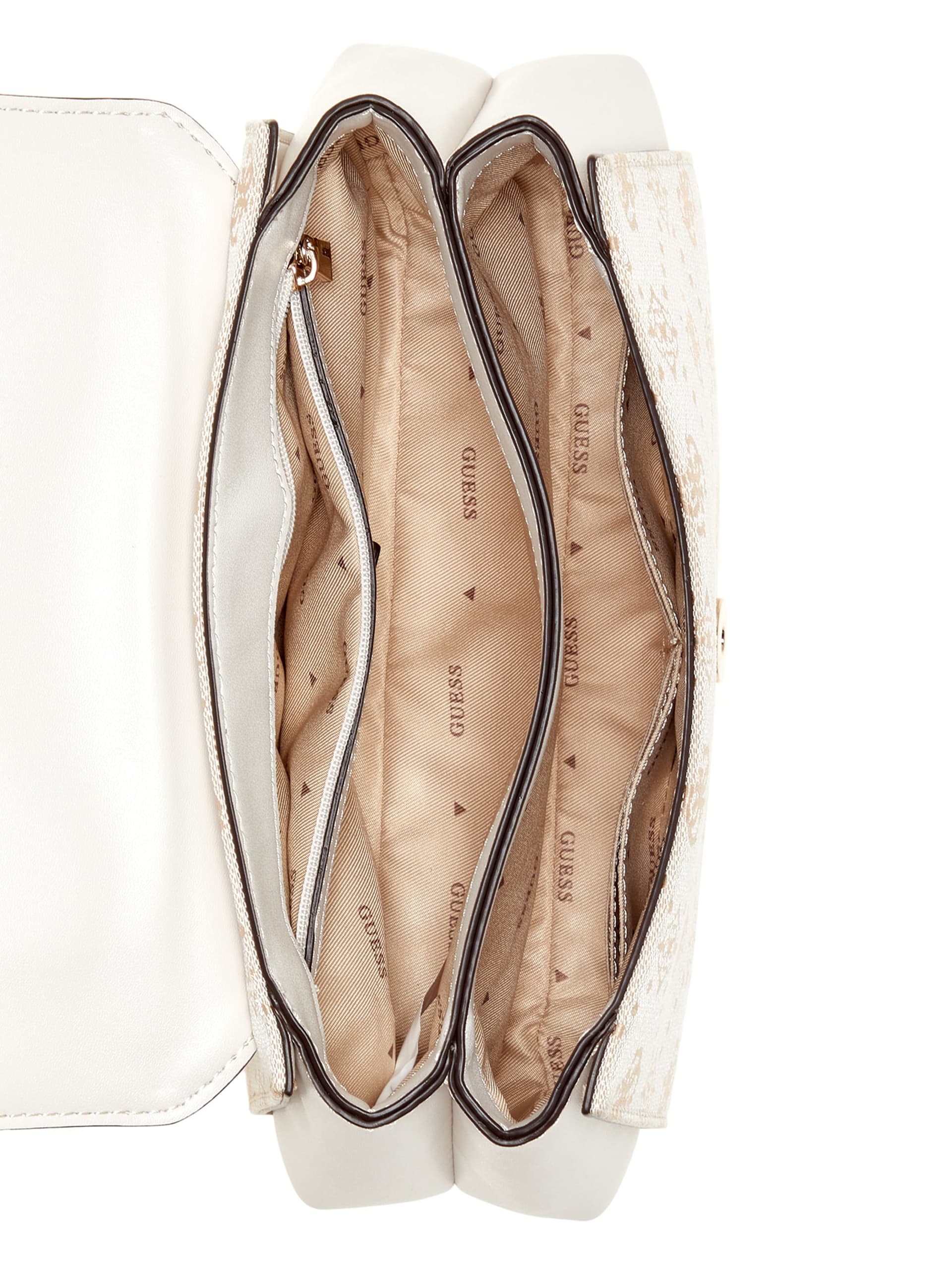 Guess Melinda Quattro G Top Handle Crossbody Bag