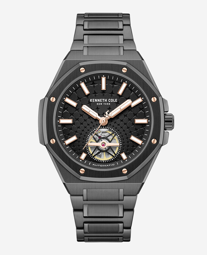 Kenneth Cole Skeleton Watch
