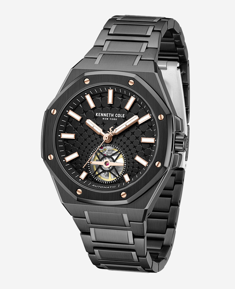 Kenneth Cole Skeleton Watch