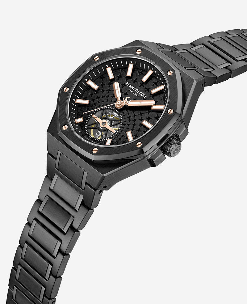 Kenneth Cole Skeleton Watch