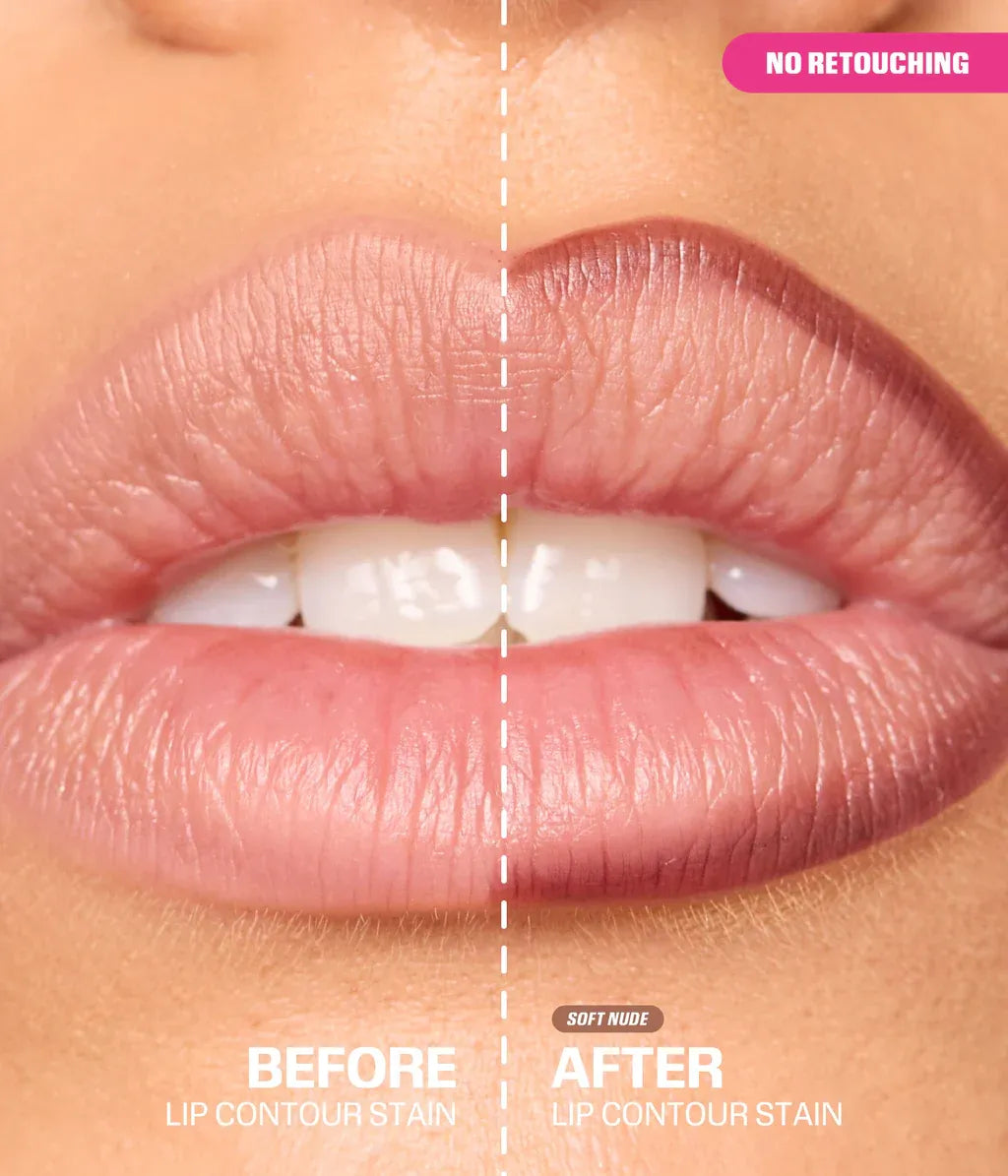 Huda Beauty Lip Contour Stain Soft Nude Lip Liner