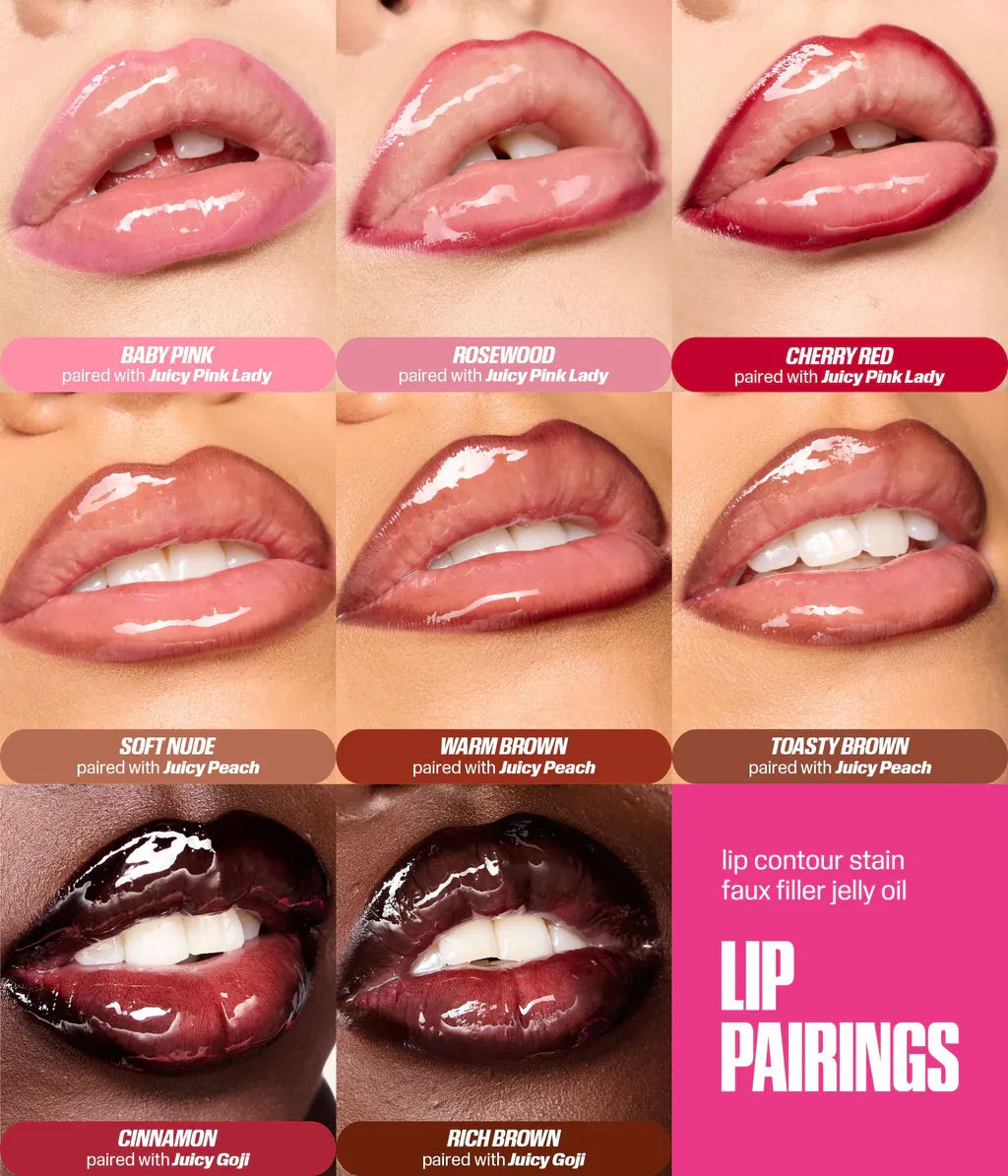 Huda Beauty Lip Contour Stain Soft Nude Lip Liner