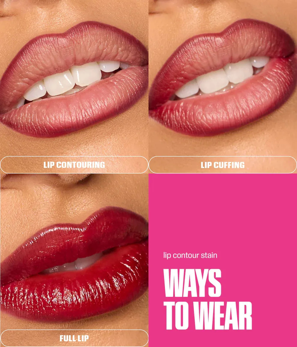 Huda Beauty Lip Contour Stain Soft Nude Lip Liner