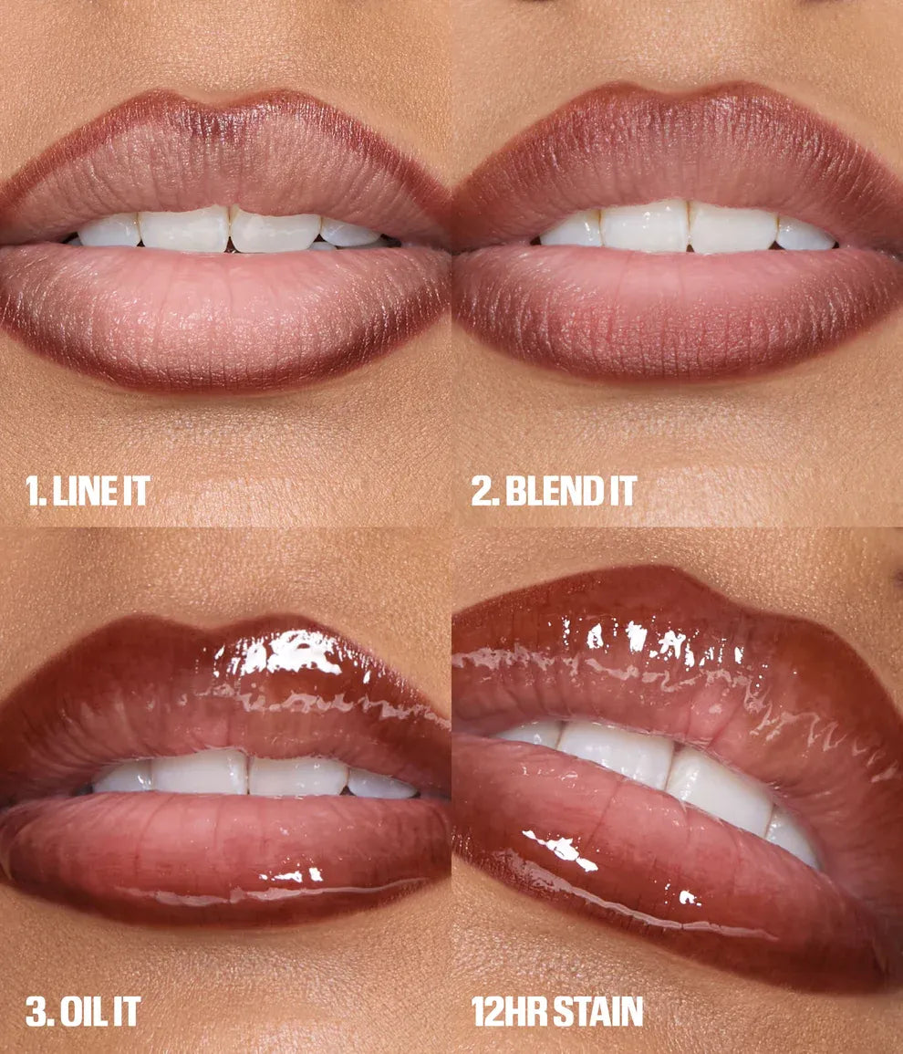 Huda Beauty Lip Contour Stain Soft Nude Lip Liner