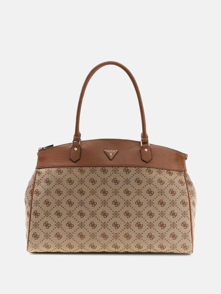 Guess Melinda Peony Deluxe Dome Tote Bag