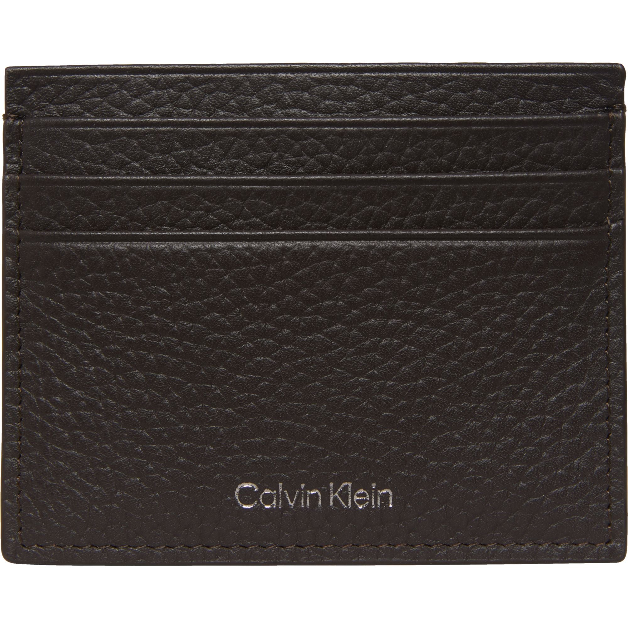 Calvin Klein Foil Emboss Ew Card Case Wallet