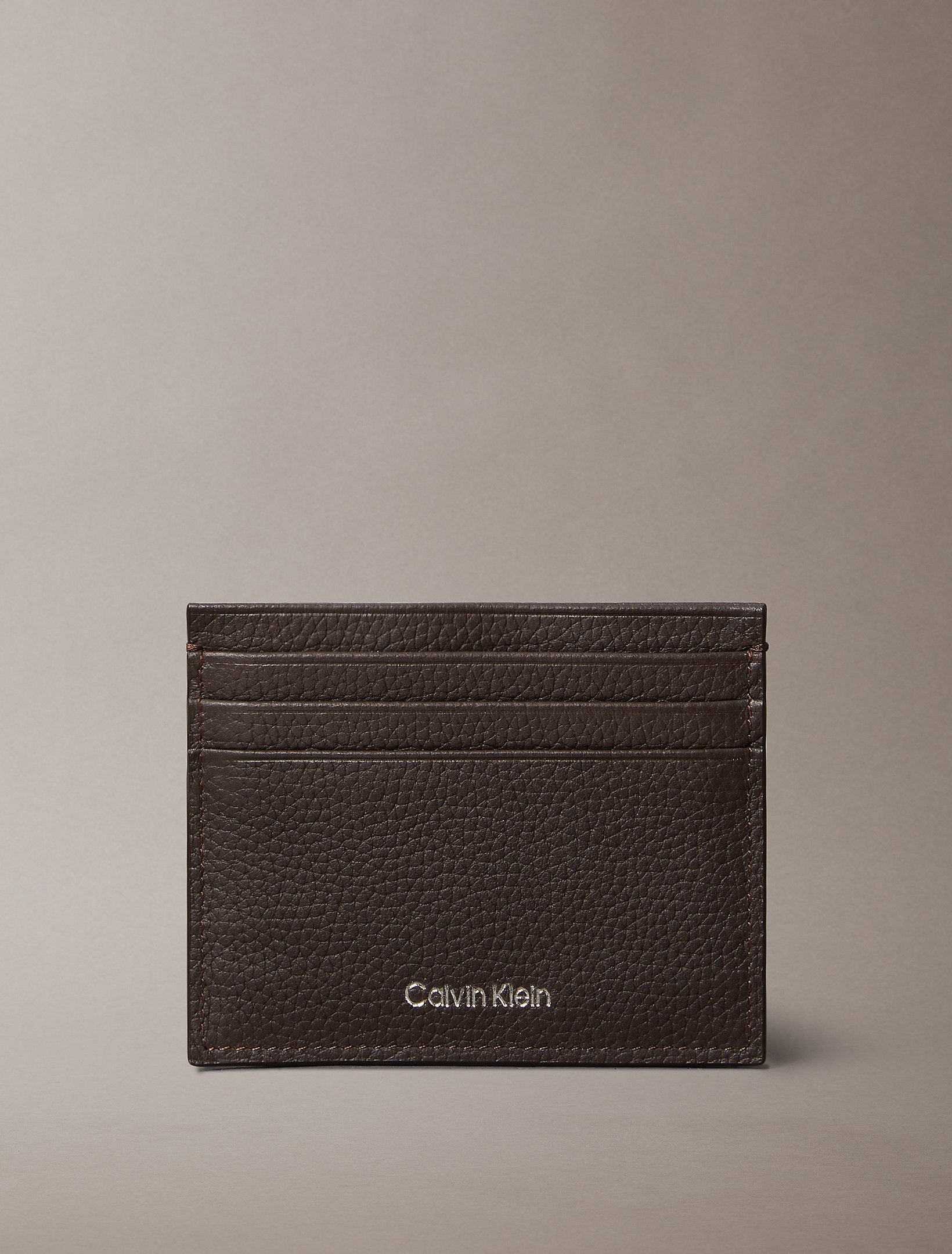 Calvin Klein Foil Emboss Ew Card Case Wallet