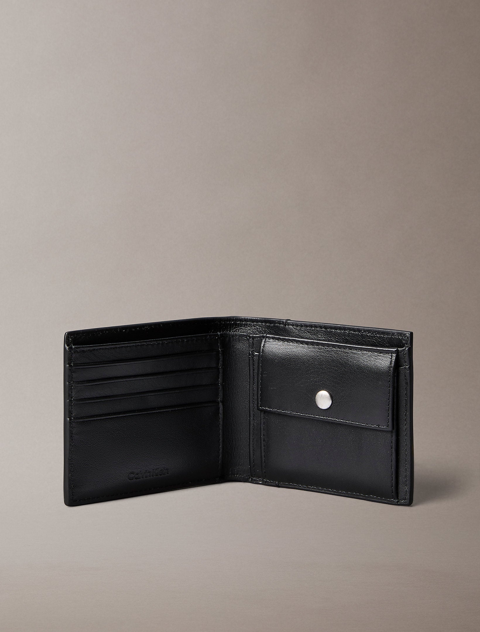 Calvin Klein Emblem Aop Coated Billfold W Co Wallet