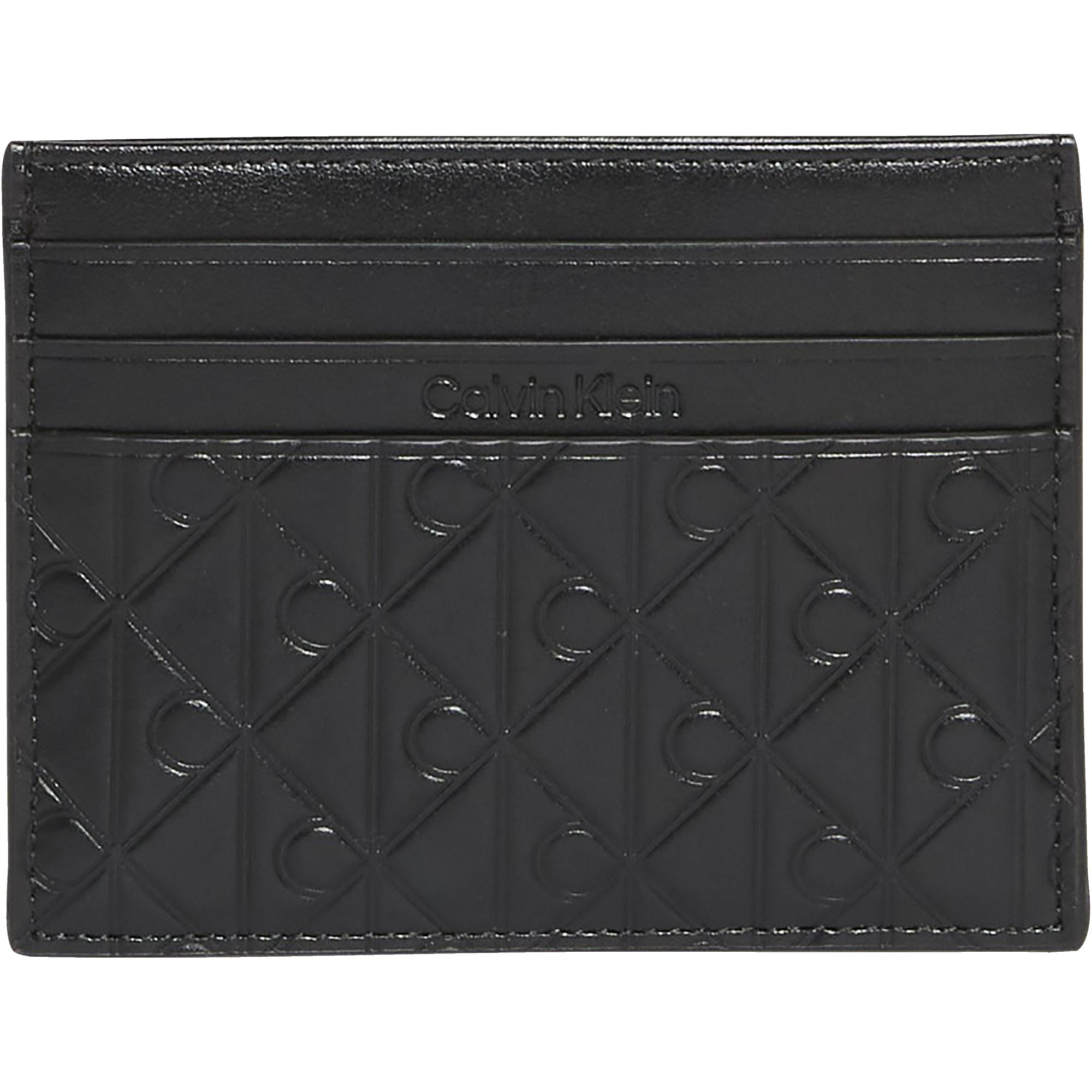 Calvin Klein Emblem Emboss Card Case Wallet