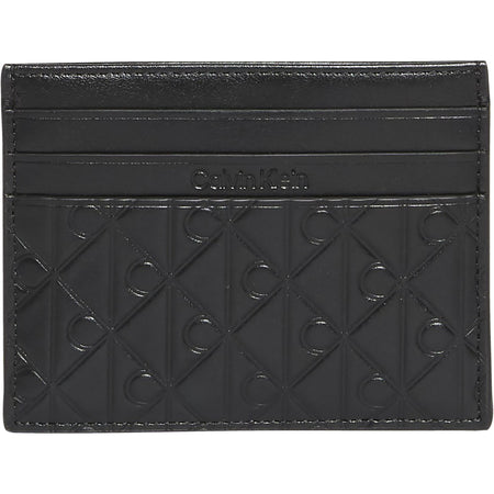Calvin Klein Emblem Emboss Card Case Wallet