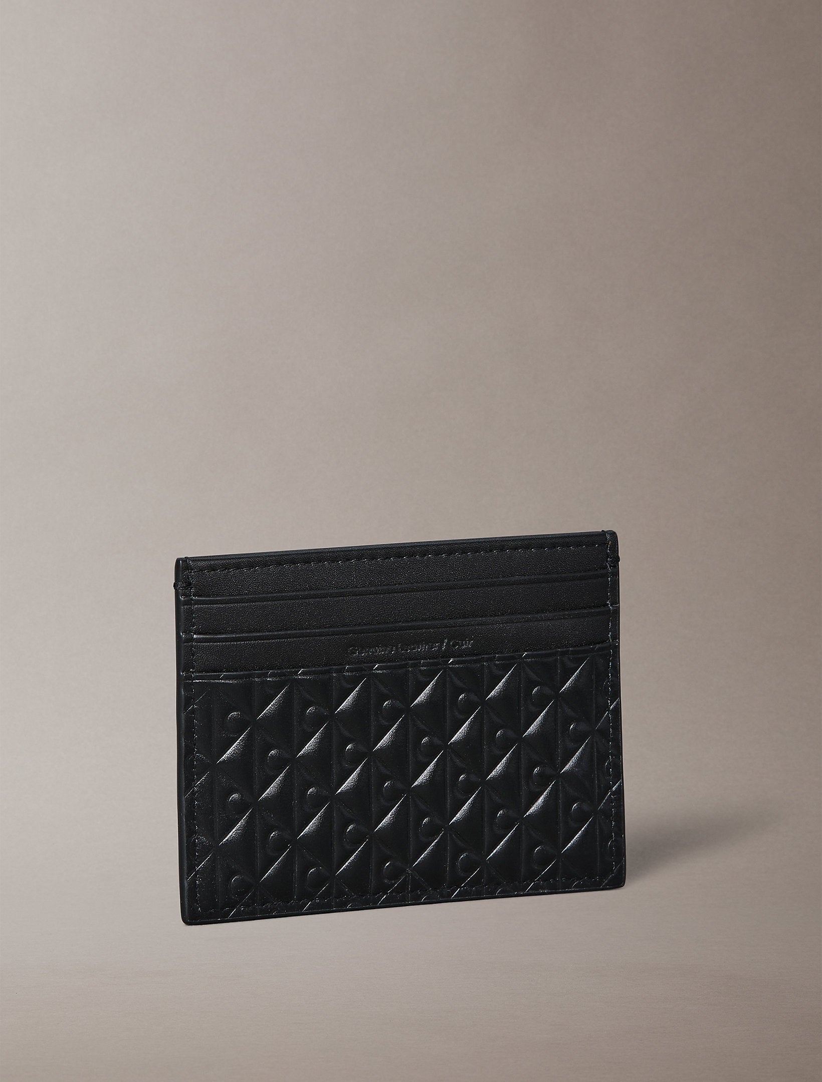 Calvin Klein Emblem Emboss Card Case Wallet