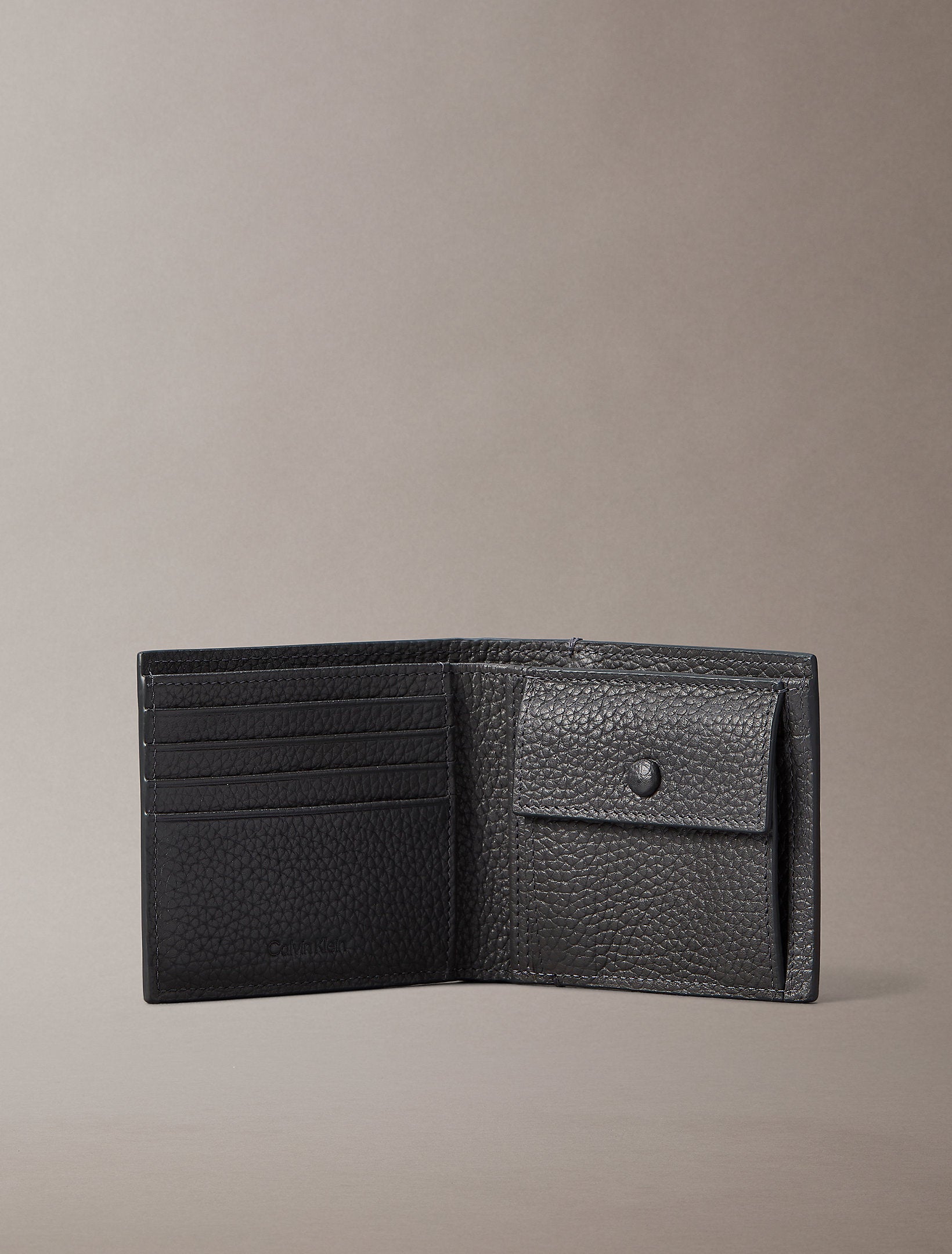 Calvin Klein Foil Emboss Billfold W Coin Wallet