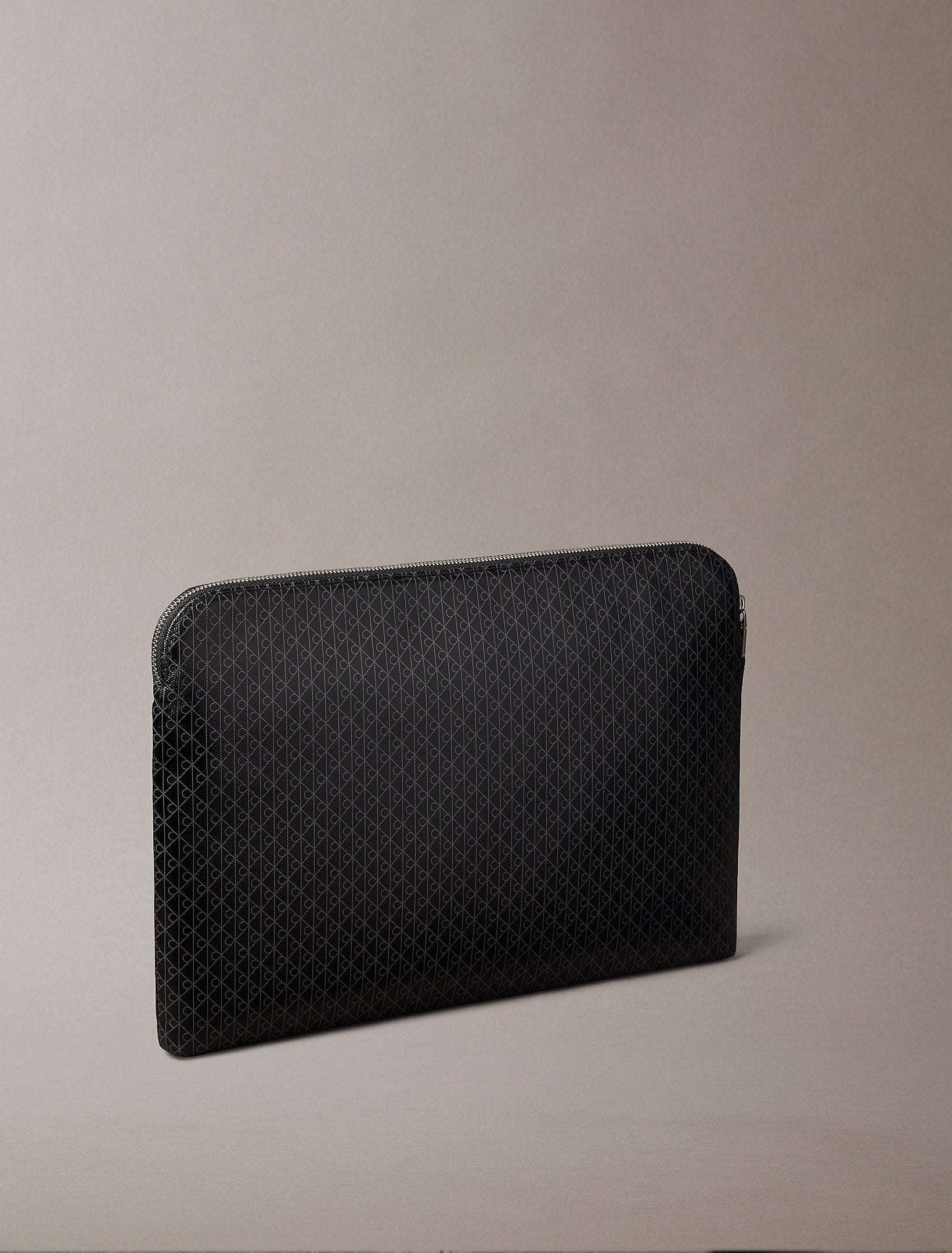 Calvin Klein Emblem Aop Coated Laptop Case Bag