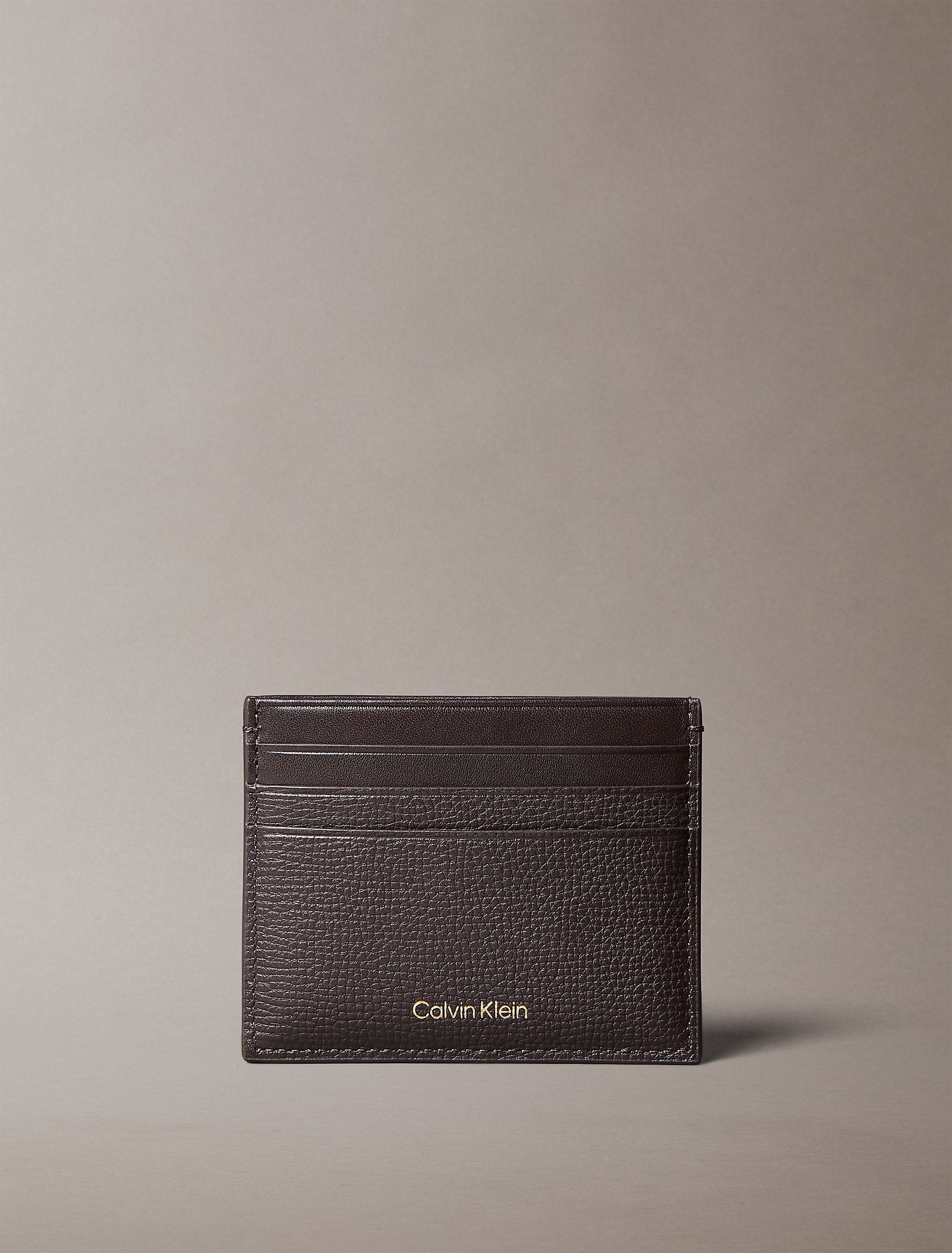 محفظة كالفين كلاين Premium Leather Cardholder