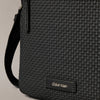 Calvin Klein Embossed Woven Reporter Bag