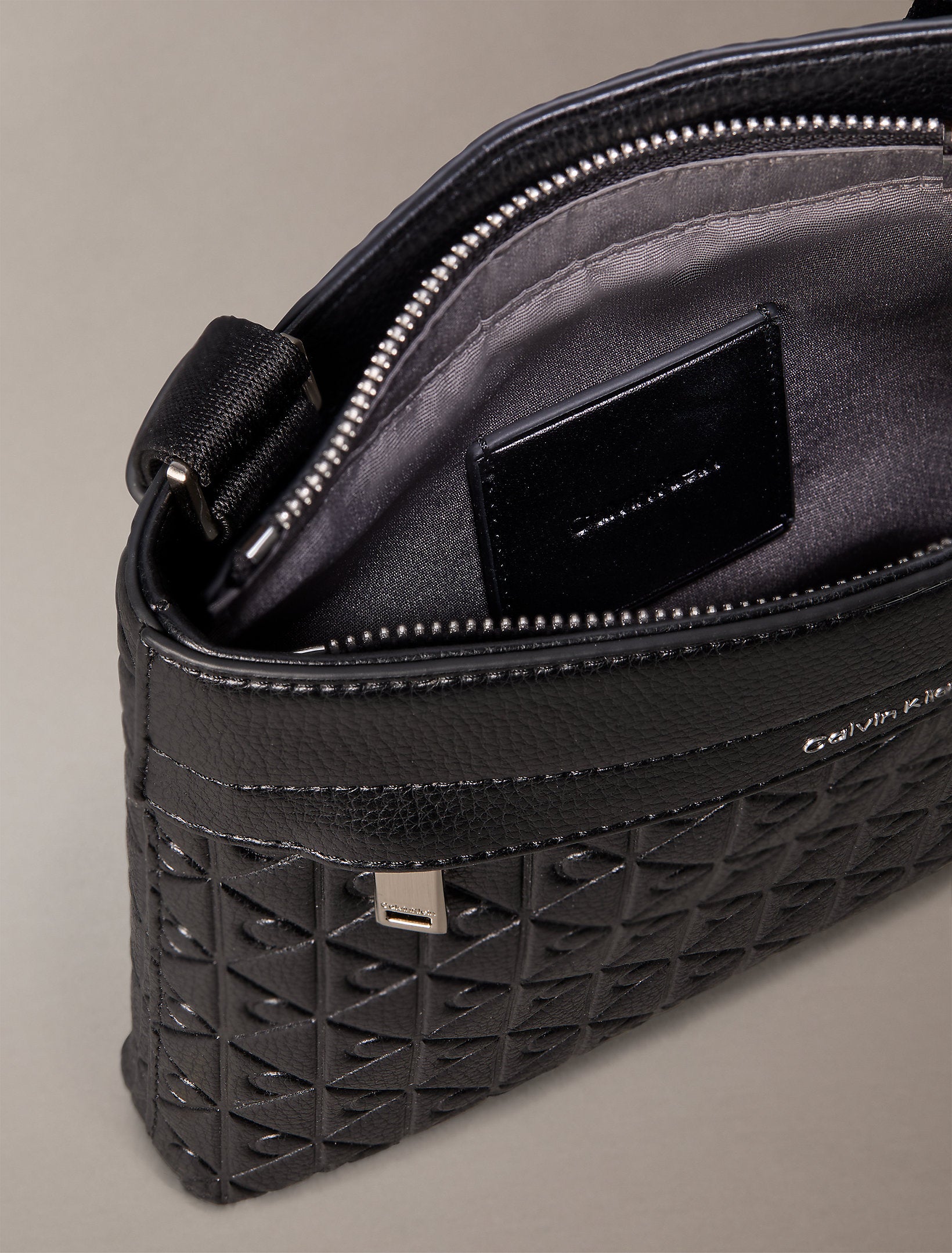 Calvin Klein Emboss Flatpack Bag
