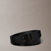 חגורה קלווין קליין Casual Round Buckle Tumbled 35mm