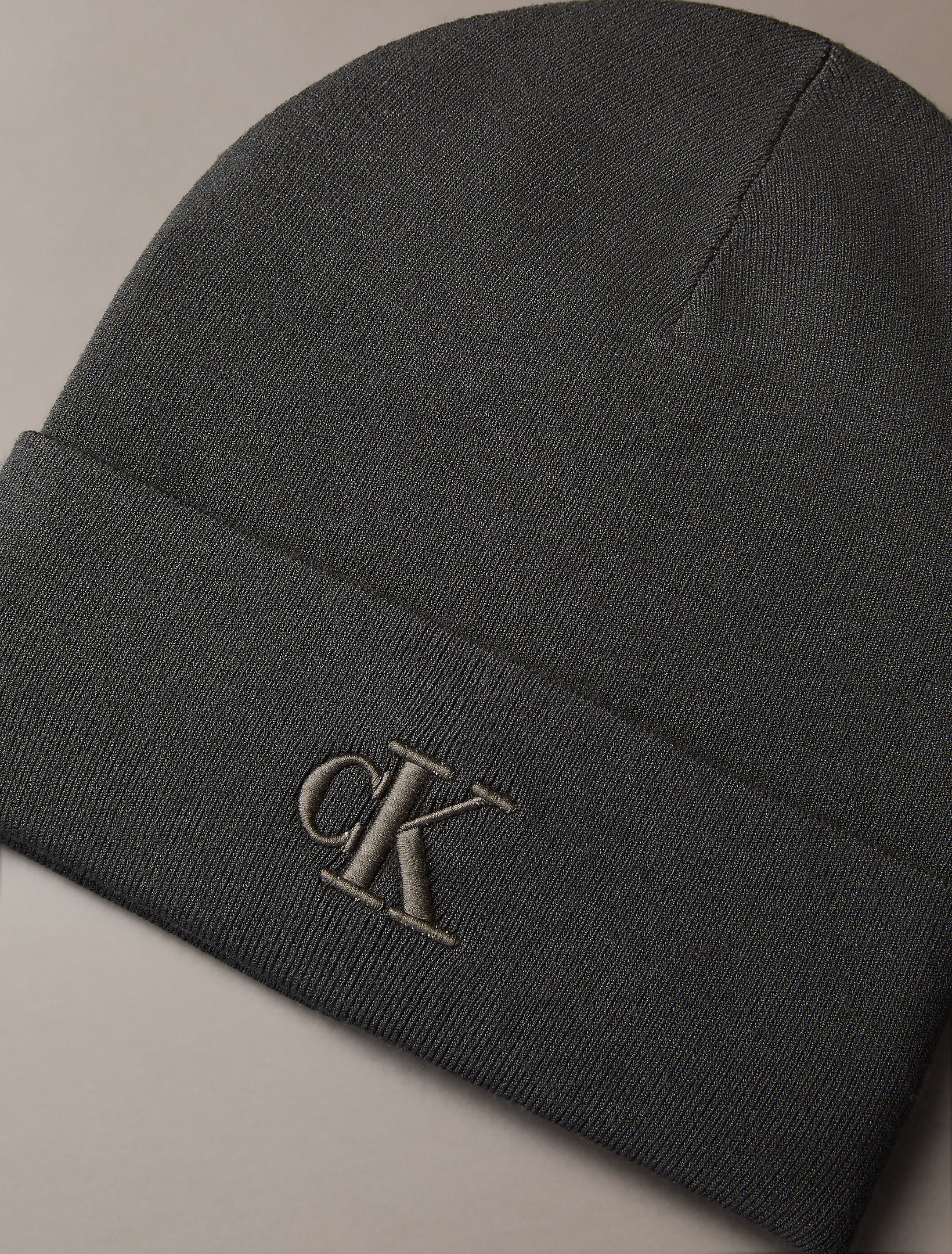 قبعة كالفين كلاين Fine Rib Beanie