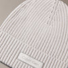 Calvin Klein Patch Chunky Rib Cotton Beanie Hat
