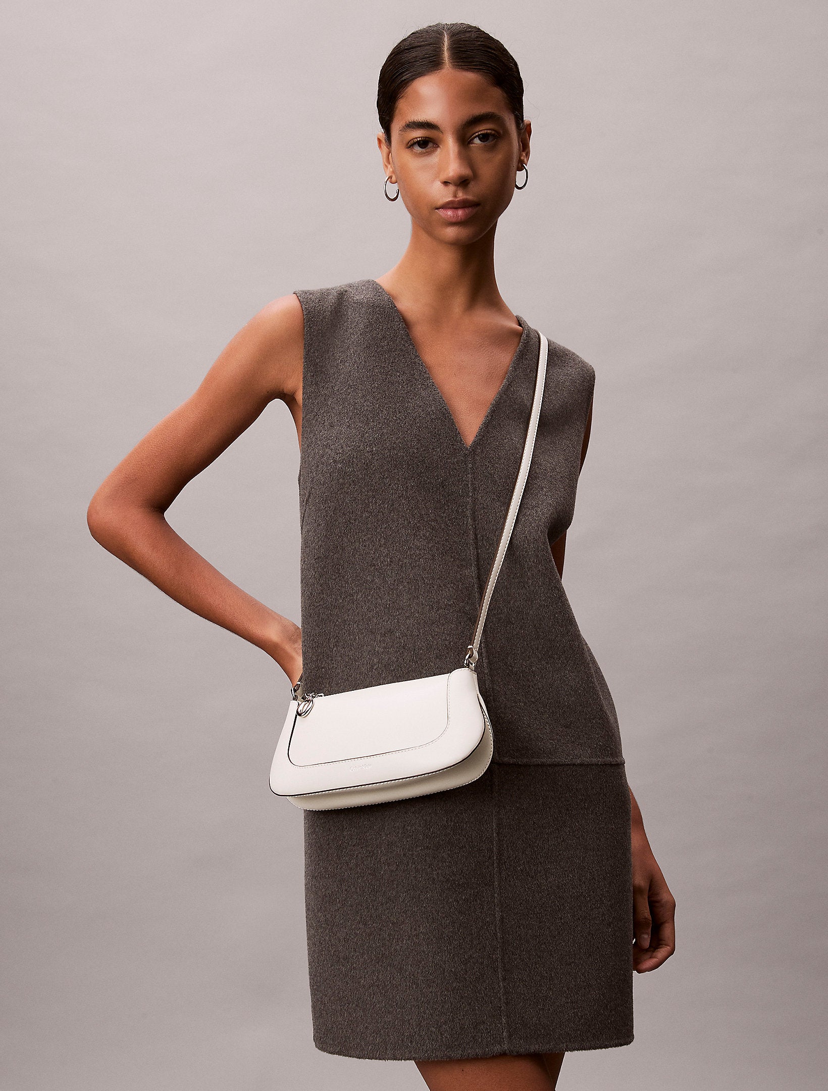 Calvin Klein Hardware Zip Crossbody Bag