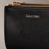 Calvin Klein Foil Logo Dbl Zip Wallet