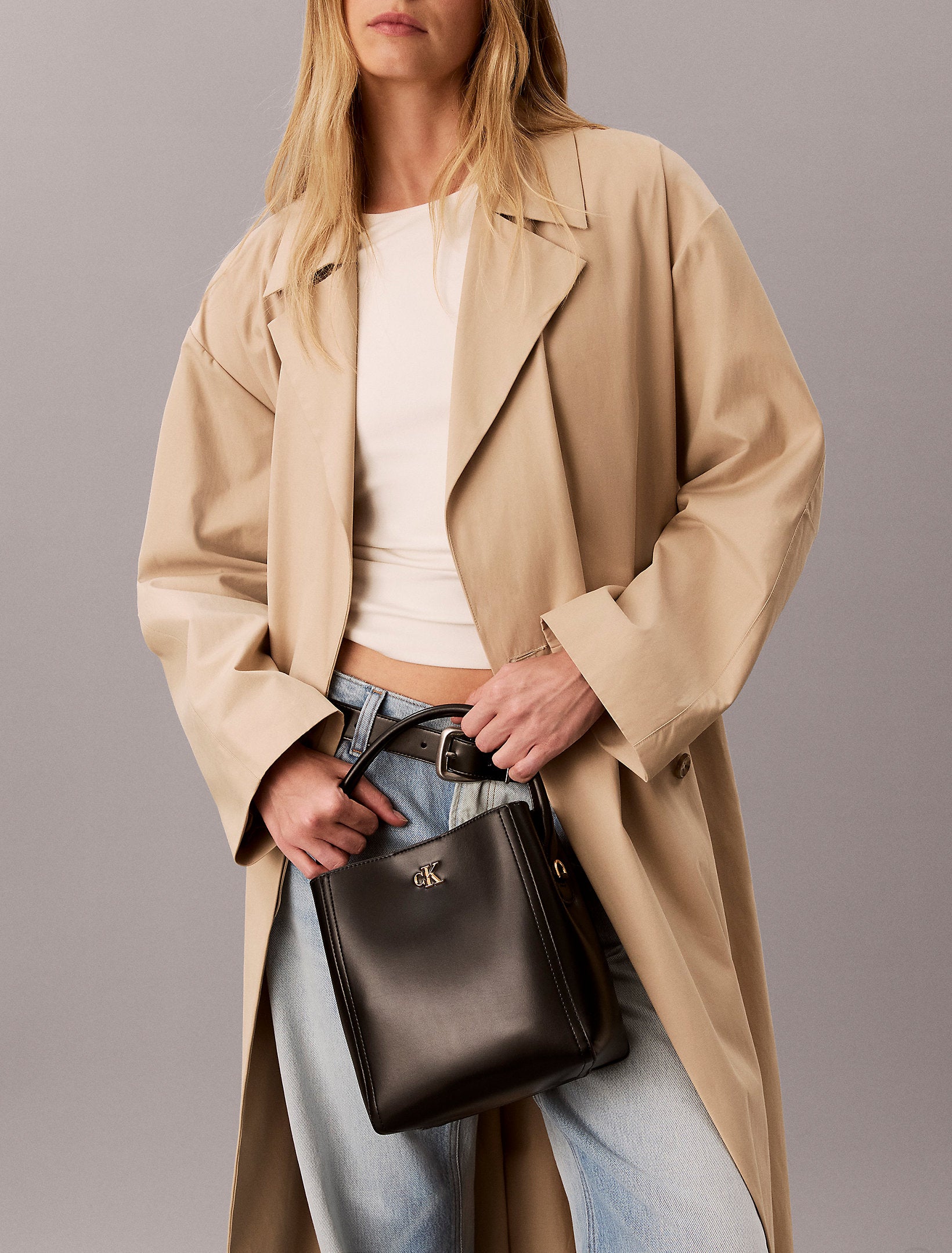 Calvin Klein Bucket With Strap Bag