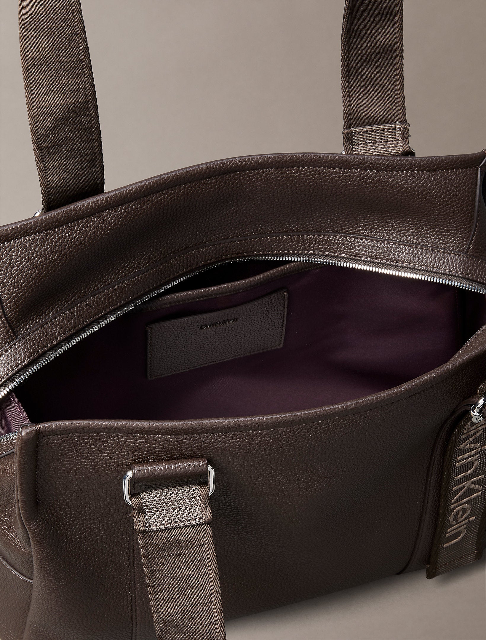 Calvin Klein Webbing Adj Strap Tote Bag
