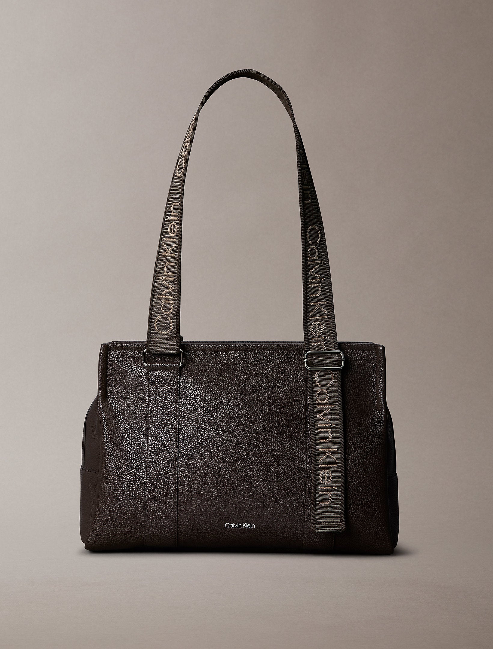 Calvin Klein Webbing Adj Strap Tote Bag