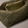 Calvin Klein Woven Sueded Shoulder Bag