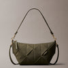 Calvin Klein Woven Sueded Shoulder Bag