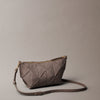 Calvin Klein Woven Sueded Shoulder Bag