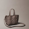 תיק קלווין קליין Woven Sueded Mini Tote Crossbody