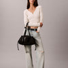 حقيبة كالفين كلاين Nylon Drawstring Satchel
