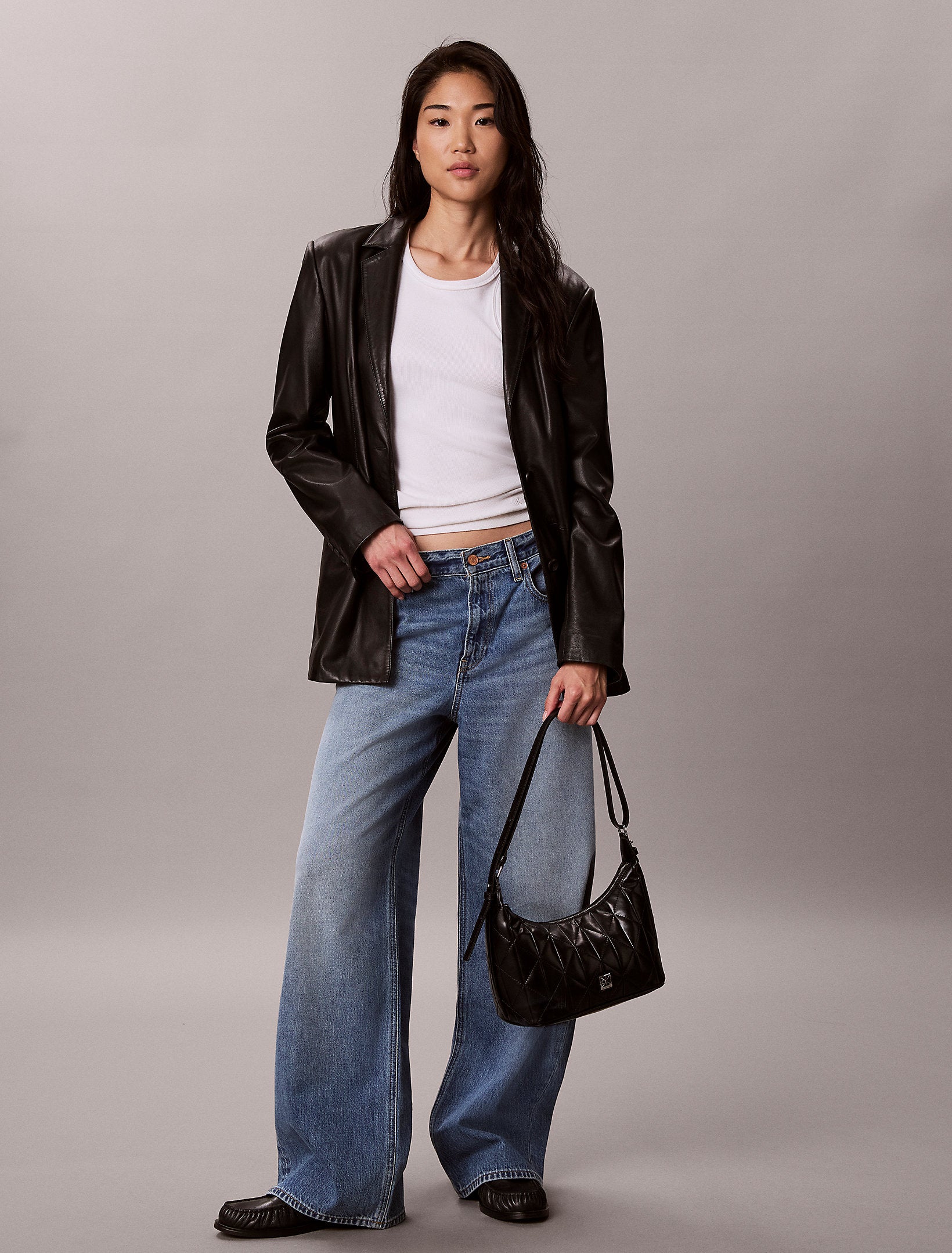 Calvin Klein Quilted Small Shoulder Bag