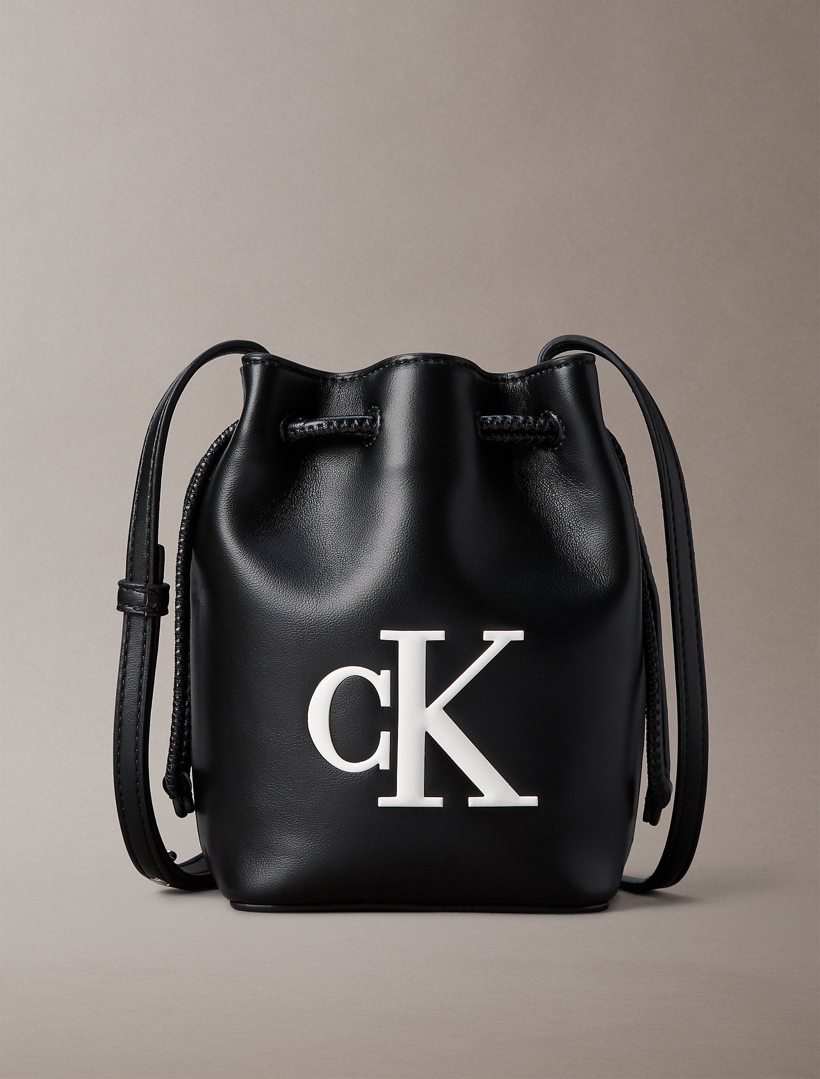 Calvin Klein Bold Mini Bucket Crossbody Bag