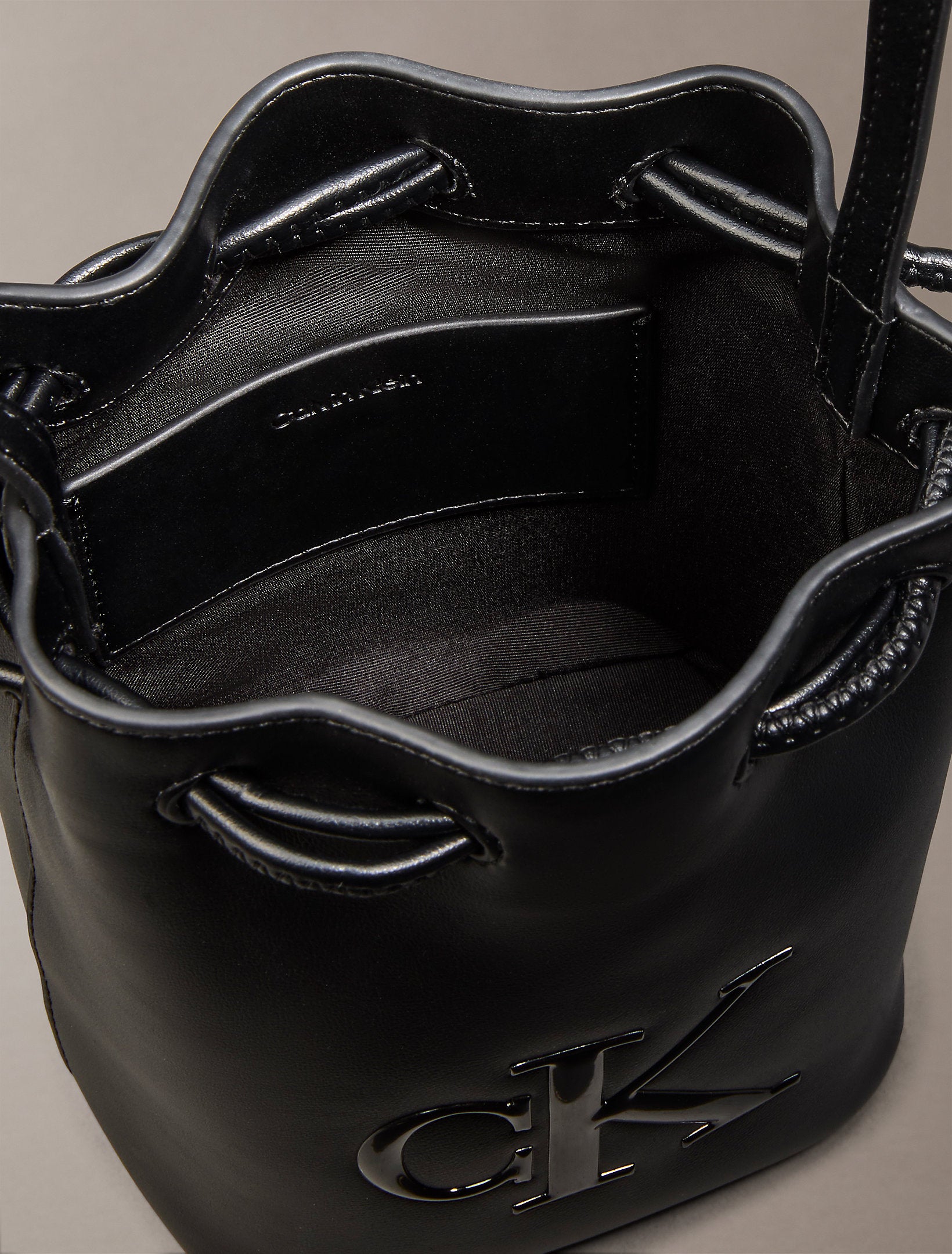 Calvin Klein Bold Mini Bucket Crossbody Bag