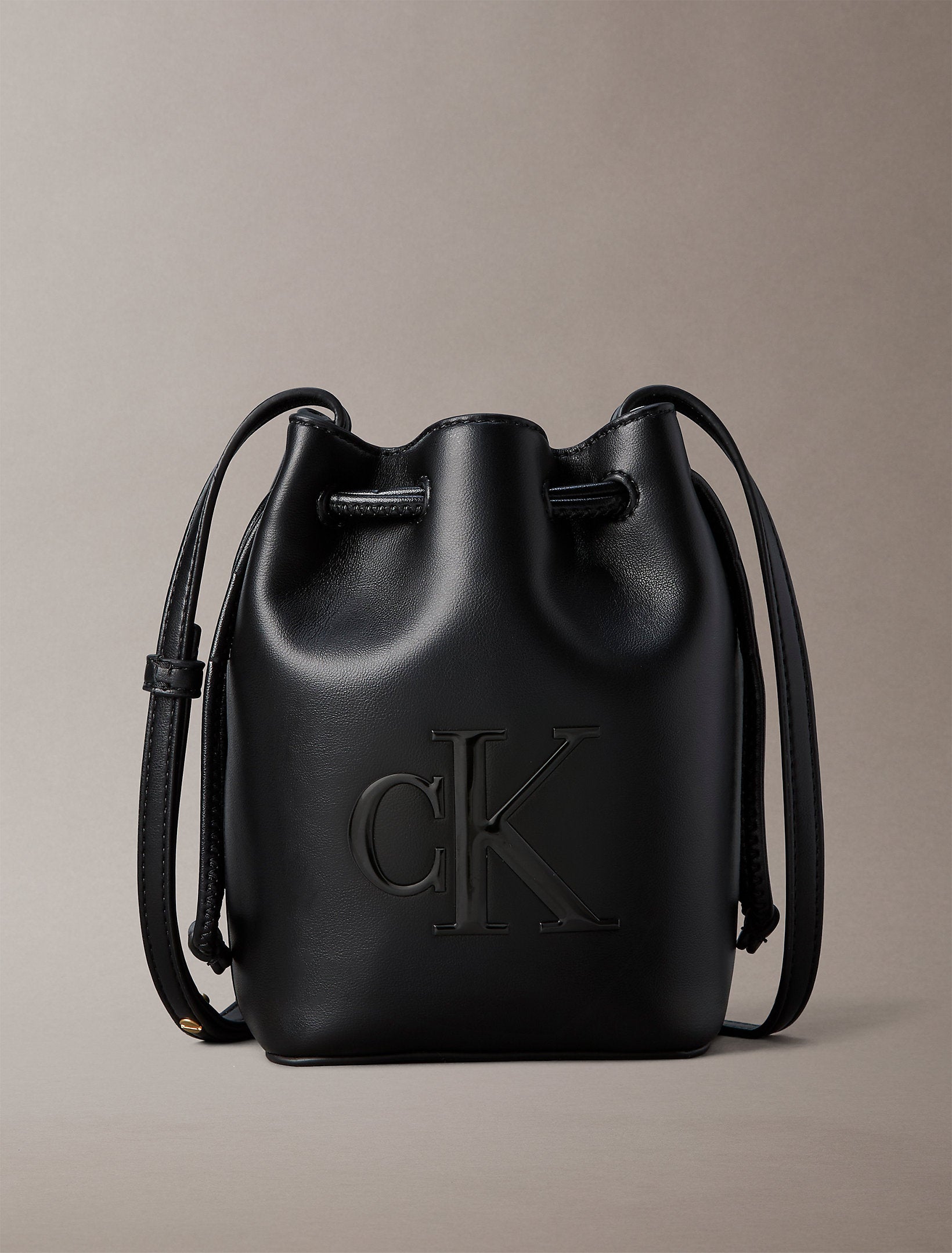 Calvin Klein Bold Mini Bucket Crossbody Bag