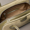 Calvin Klein Emblem Trio Suede Shoulder Bag